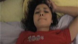 Cute sexy girl being pumped hard porn video